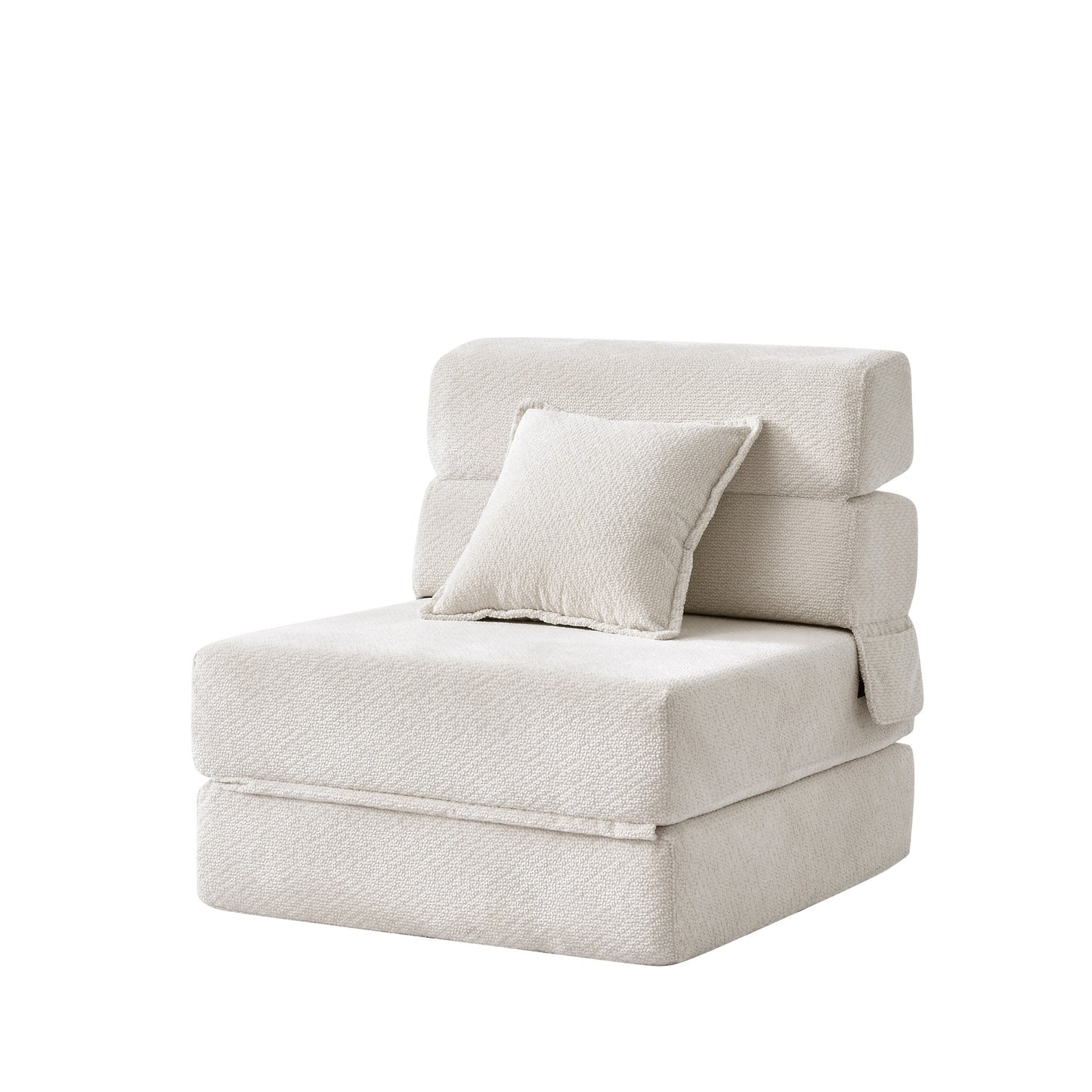 3-in-1 Compressible Sofa Bed with Velcro