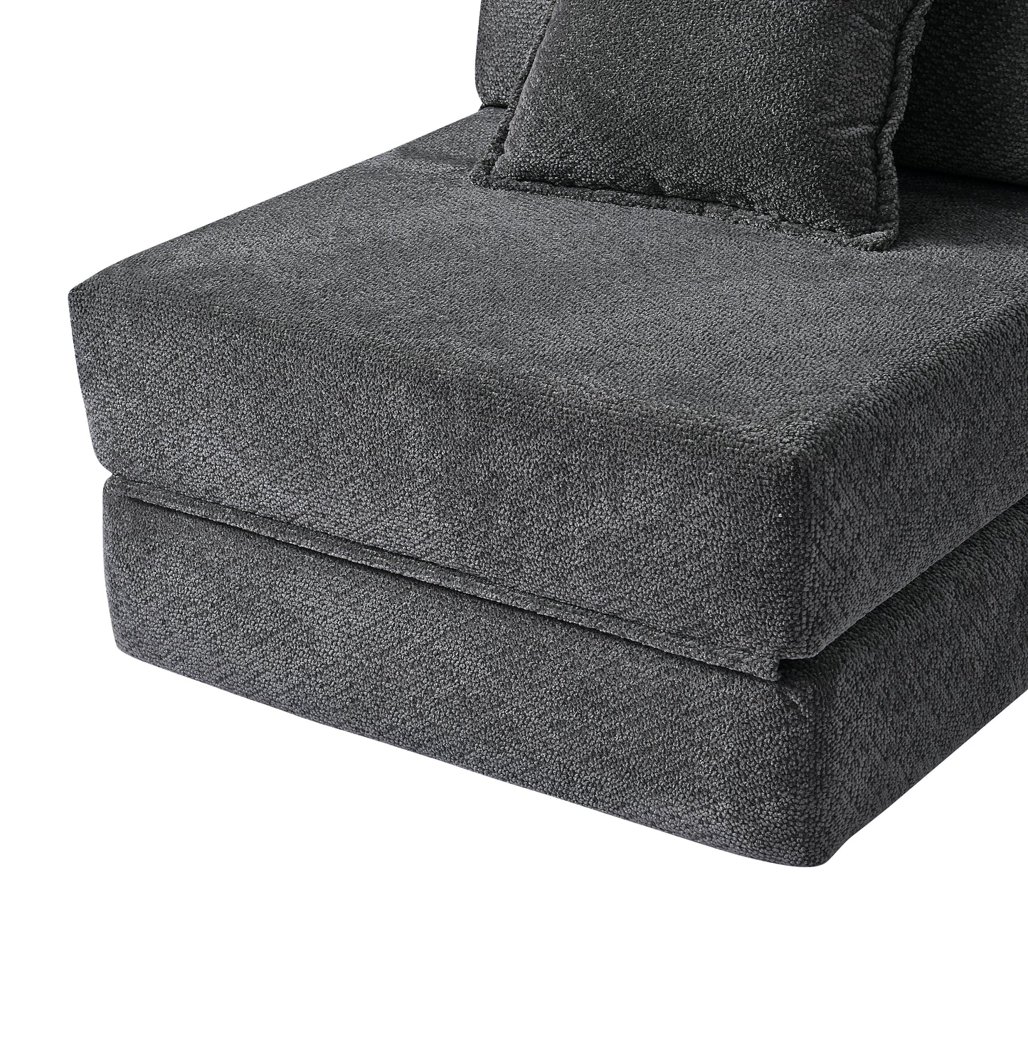 3-in-1 Compressible Sofa Bed with Velcro