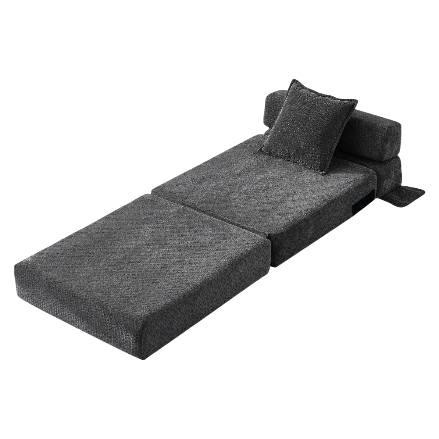 3-in-1 Compressible Sofa Bed with Velcro