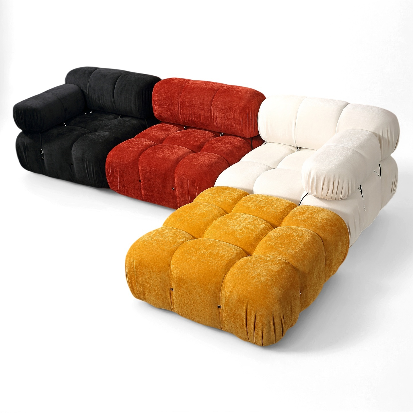 Camaleonda Sofa, 1970s Vintage Mid Century Modular Sofa (Single/King)