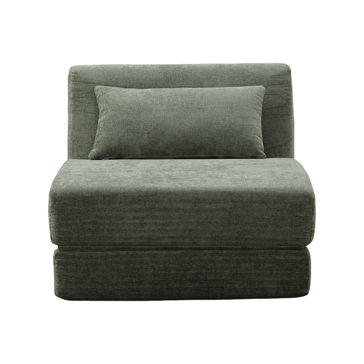 3 in 1 Convertible Compression Single Sofa Worship Chair