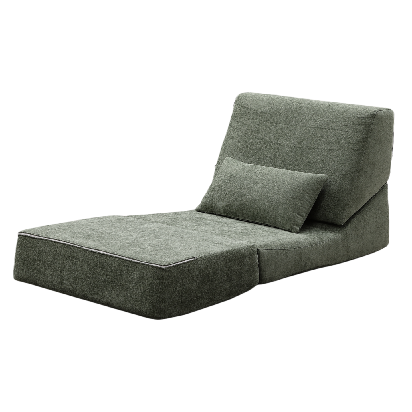 3 in 1 Convertible Compression Single Sofa Worship Chair