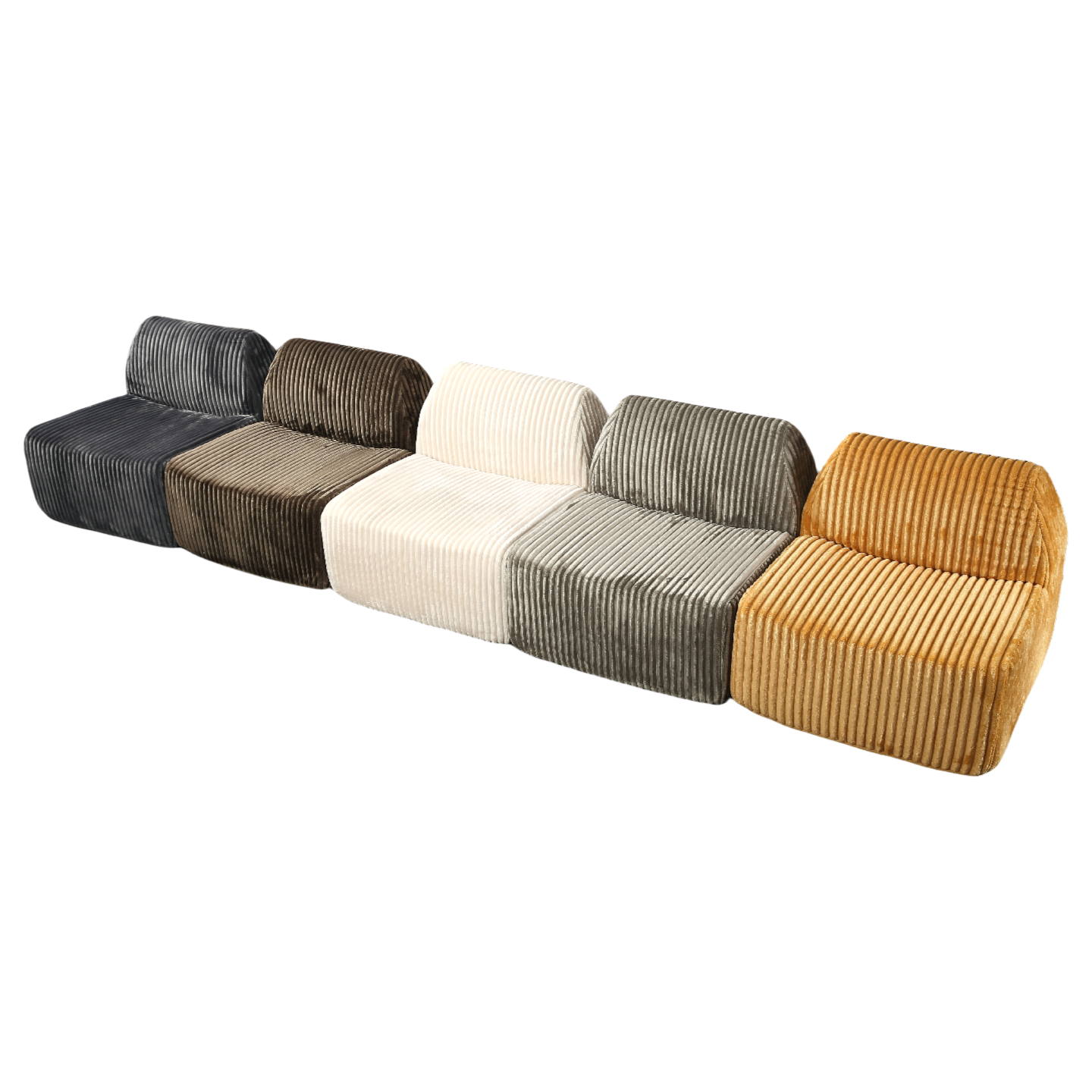 Velvet Instant Single Sofa