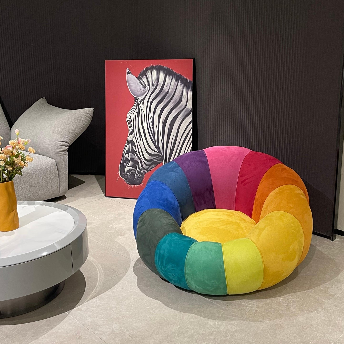 Sunflower Compression Sofa - 3-Second Instant Setup, 12 Colors, Oxygen Knit Fabric, 10-Year Warranty