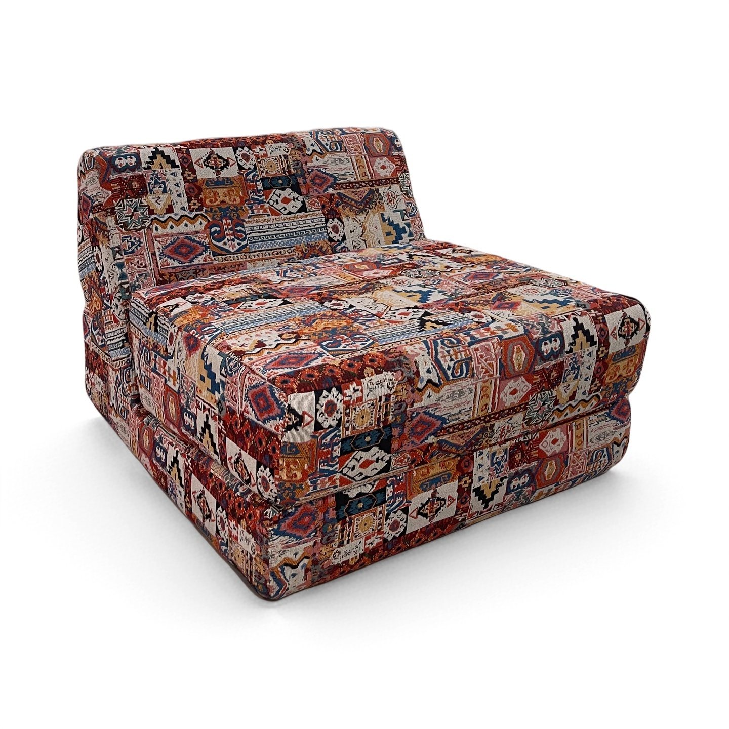 3 in 1 Convertible Compression Single Sofa Worship Chair