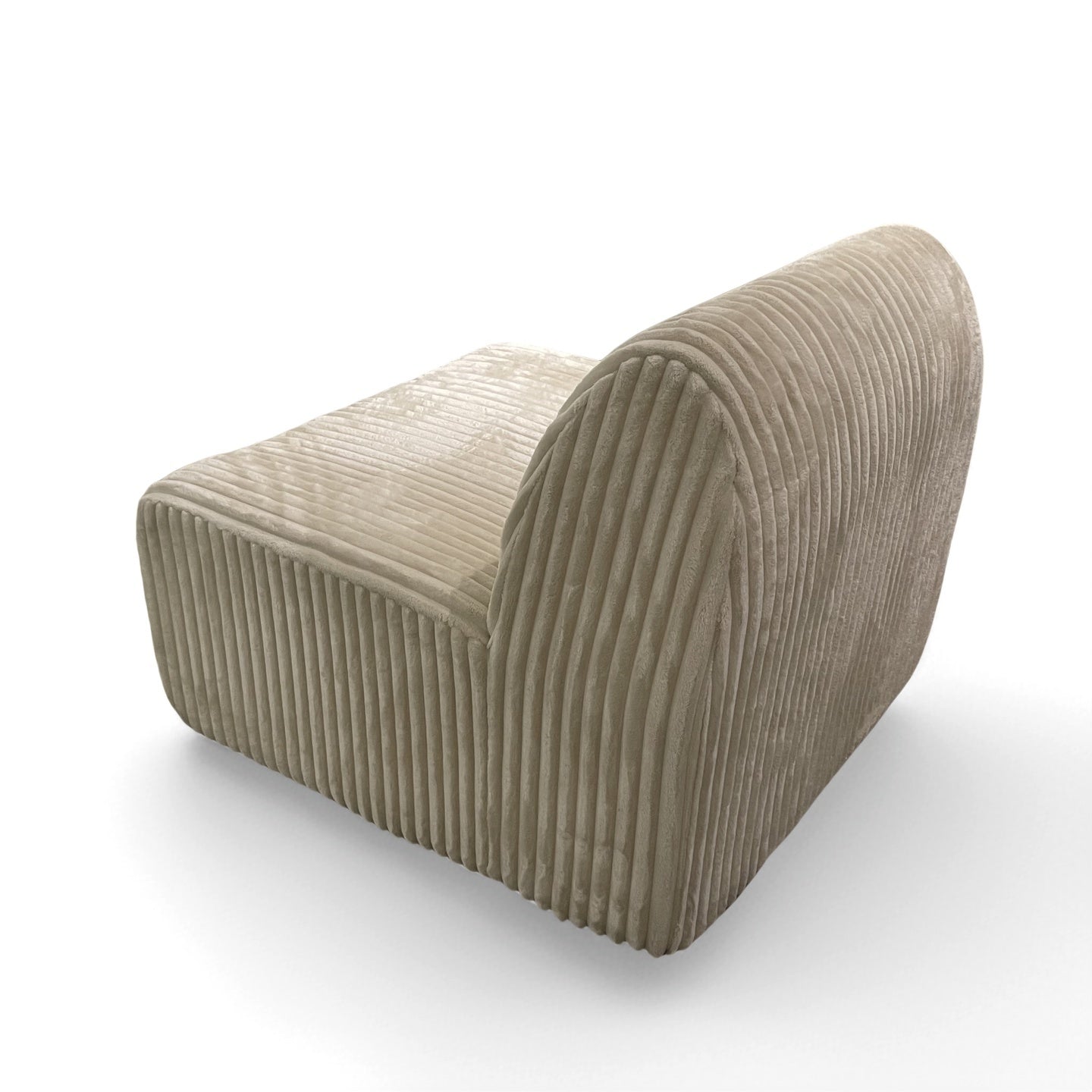 Velvet Instant Single Sofa