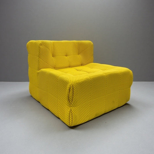 Premium Compressed Sponge Floor Sofa | 3D Honeycomb Fabric & High-Resilience Foam |it's perfect for any living space.
