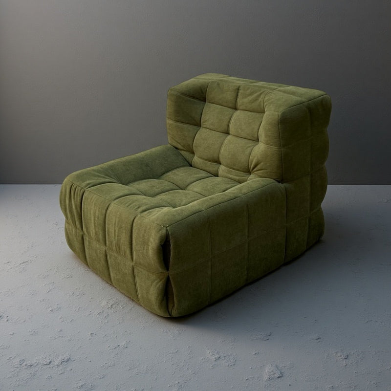 Premium Compressed Sponge Floor Sofa | 3D Honeycomb Fabric & High-Resilience Foam |it's perfect for any living space.