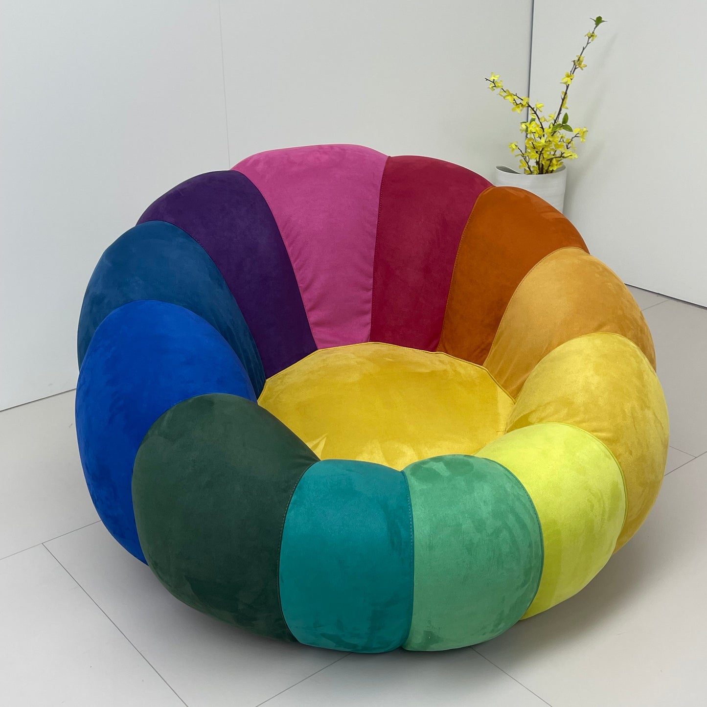Sunflower Compression Sofa - 3-Second Instant Setup, 12 Colors, Oxygen Knit Fabric, 10-Year Warranty