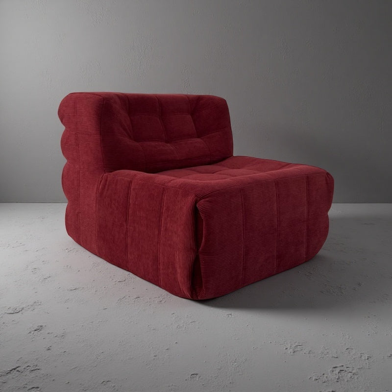 Premium Compressed Sponge Floor Sofa | 3D Honeycomb Fabric & High-Resilience Foam |it's perfect for any living space.