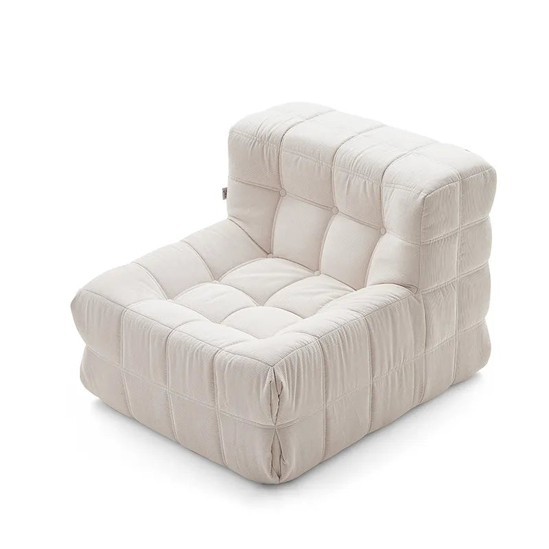 Premium Compressed Sponge Floor Sofa | 3D Honeycomb Fabric & High-Resilience Foam |it's perfect for any living space.