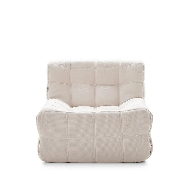 Premium Compressed Sponge Floor Sofa | 3D Honeycomb Fabric & High-Resilience Foam |it's perfect for any living space.